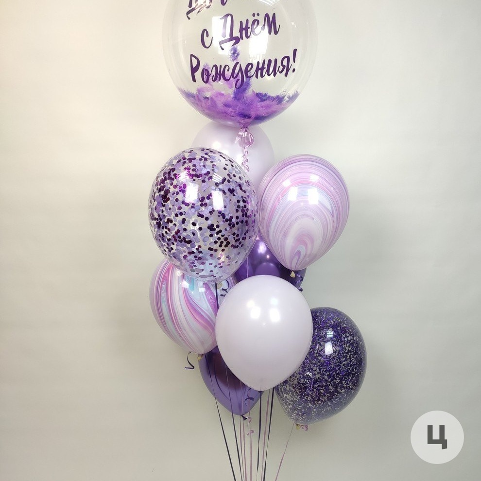 шарики для девочки на день рождения 9 лет